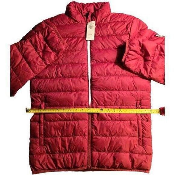 Women’s Abercrombie And Fitch Red Puffer Size Small  (YT-483)‎ New With Tags - Picture 3 of 13